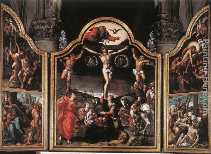 Bernaert van Orley Altarpiece of Calvary